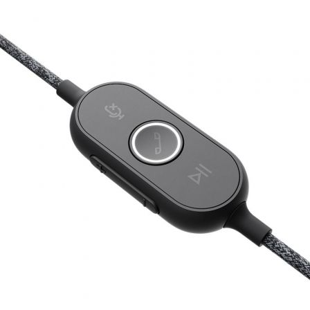 Logitech Zone Wired UC Auriculares con Micrófono USB-C, Grafito